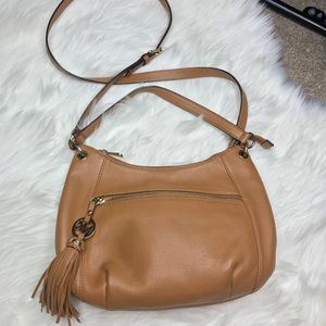 Leather Mustard Michael Kors Satchel Purse